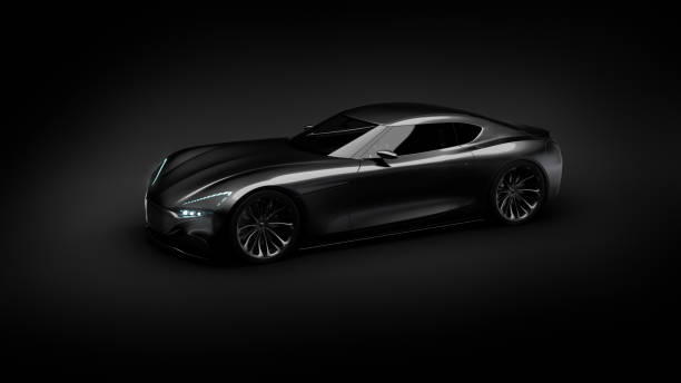istock black sportscar studio shot 967078036