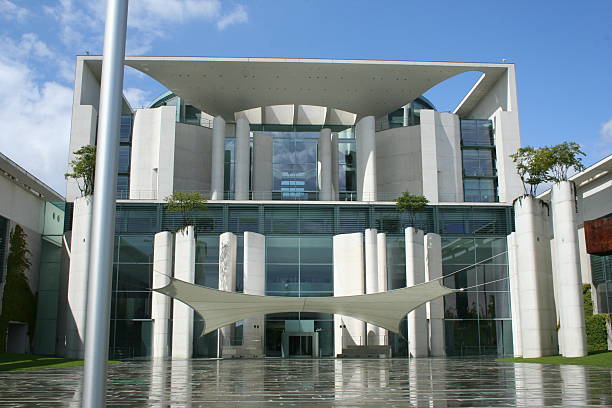 Federal Chancellery in Berlin  chancellor of germany photos stock pictures, royalty-free photos & images