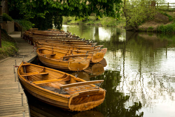 istock Wooden rowing boats 967087048
