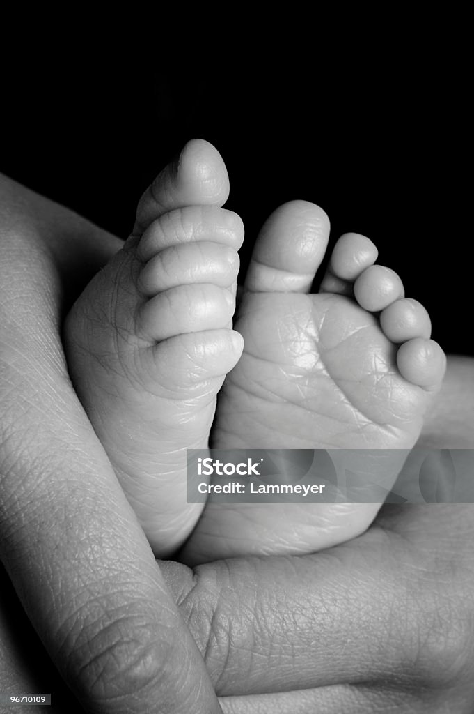 Babys foot  Baby - Human Age Stock Photo