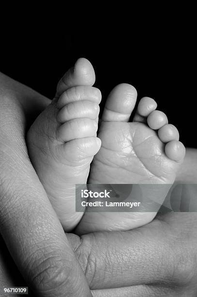 Babys Foot Stock Photo - Download Image Now - Baby - Human Age, Black Color, Boys