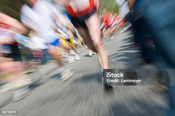 Just Running Stock Photo - Download Image Now - Blurred Motion, Running, Speed