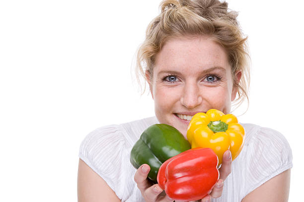 istock Woman with paprika 96710764