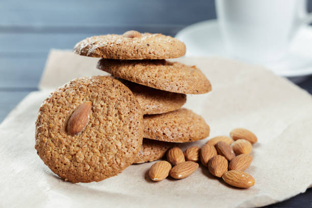 istock homemade oatmeal cookies with nuts 967117052