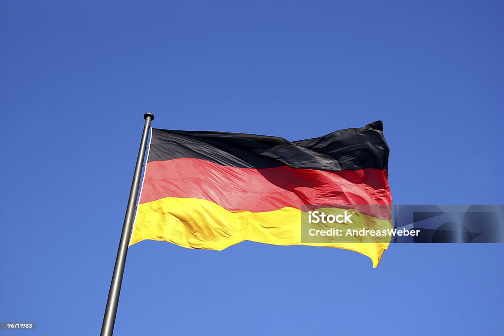 Flaga Niemiec - Zbiór zdjęć royalty-free (Bez ludzi)