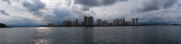 istock City with buildings and beach 967121762