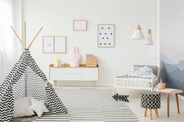 istock Tent in child's bedroom interior 967138874