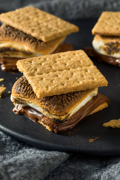 istock Homemade Chocolate Smores with Marshmallows 967250152