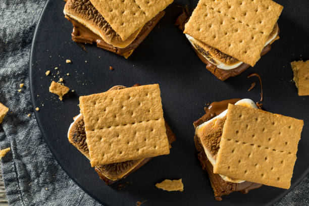 istock Homemade Chocolate Smores with Marshmallows 967251208