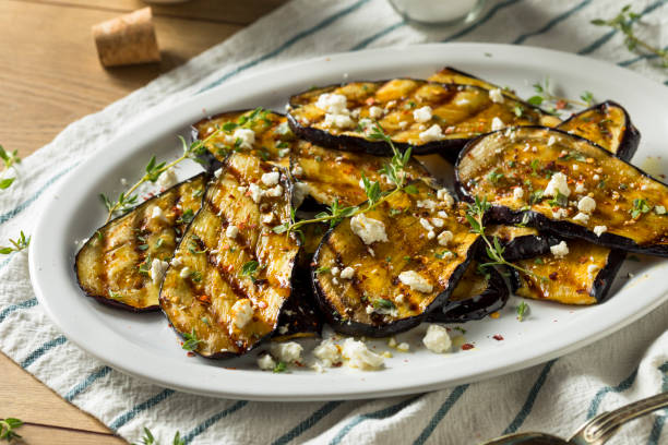 istock Homemade Grilled Eggplant with Feta 967284538