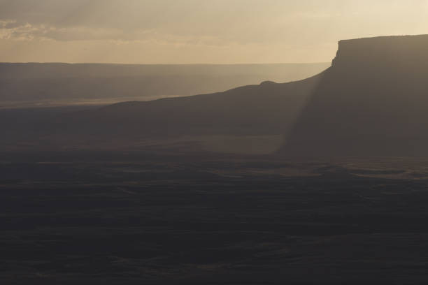 istock Sunset and sunbeams towards the canyons, Arizona 967299532