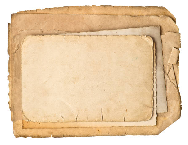 istock Used grungy old paper sheets 967304336
