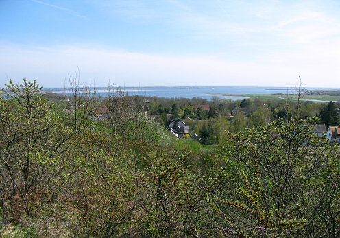 Germany: View over the Baltic Sea island of Hiddensee