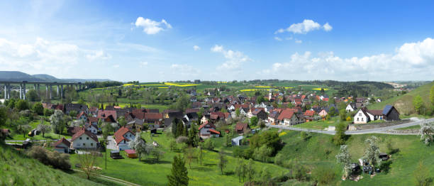istock Sulz-Muehlheim, Germany in spring - commercial information 967309750