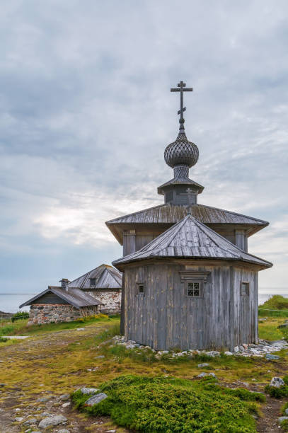 istock Big Zayatsky island, Russia 967313088