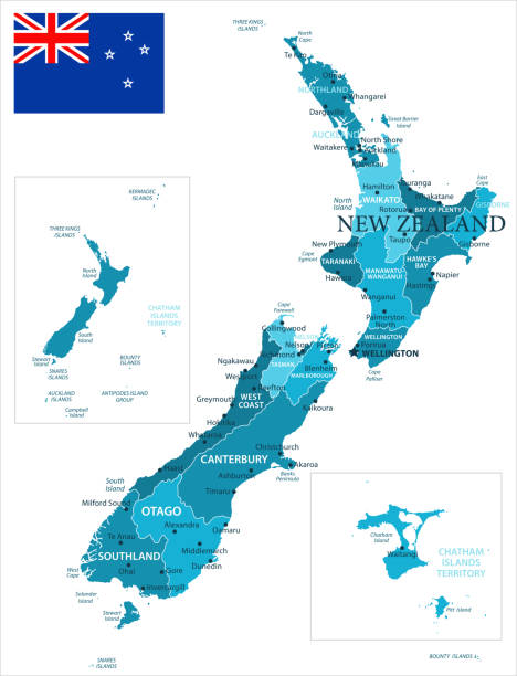 istock 31 - New Zealand - Murena Spot Isolated 10 967318282