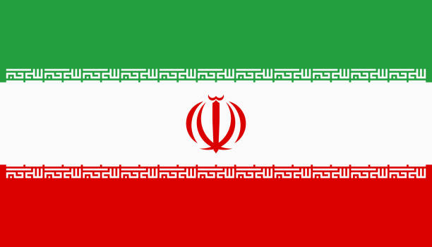 イランのベクトル フラグ。4:7 を割合します。イランの国民の三色旗。トリコロール。 - iranian flag点のイラスト素材／クリップアート素材／マンガ素材／アイコン素材