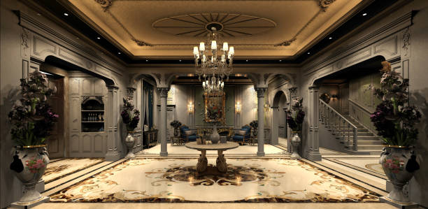 istock 3d render of vintage house interior 967332714