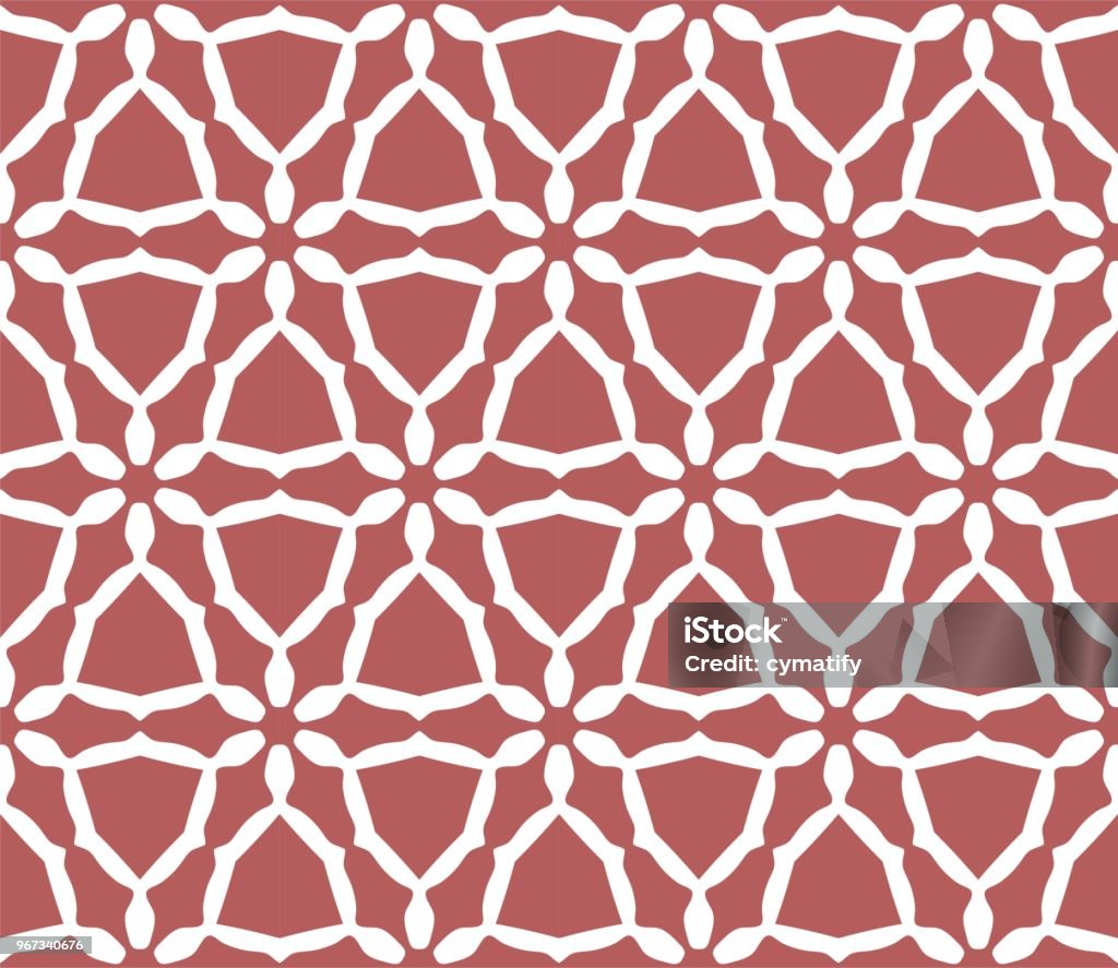Geometric Repeating Tile Cymatify Geometric Repeating Tile Pattern Stock Illustration - Download ...