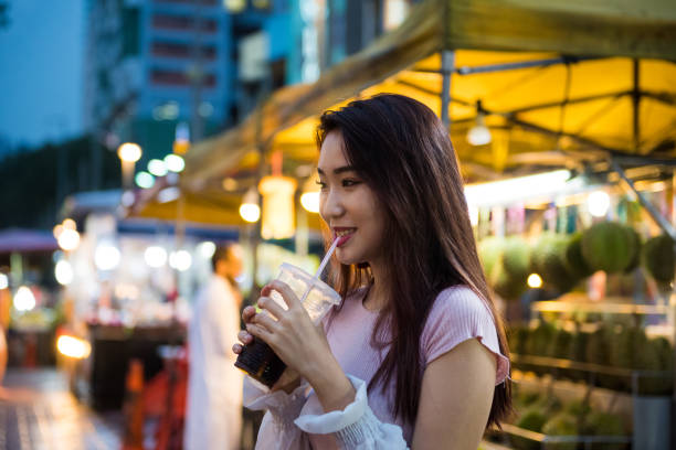 istock Enjoying a local night market 967377780