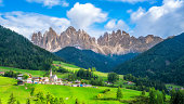 Santa Maddalena - Dolomites , Italy Landscape