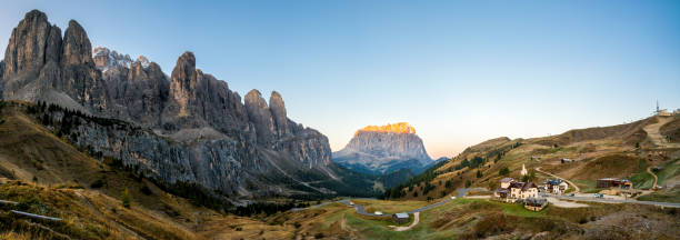 istock Dolomites Italy Landscape - Sassolungo Langkofel 967449082