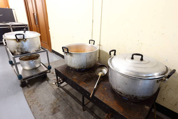 istock Two Big Pot for Kitchen Restaurant Industrial & Commercial Kitchen 967449904