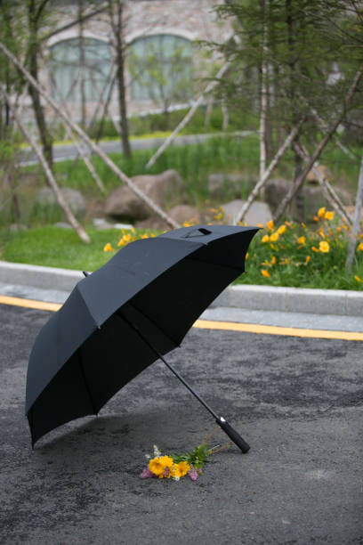 istock Flowers on the street & Umbrella 967468276