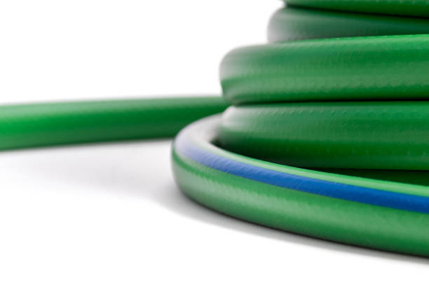 istock Green Garden Hose Isolated 967482760