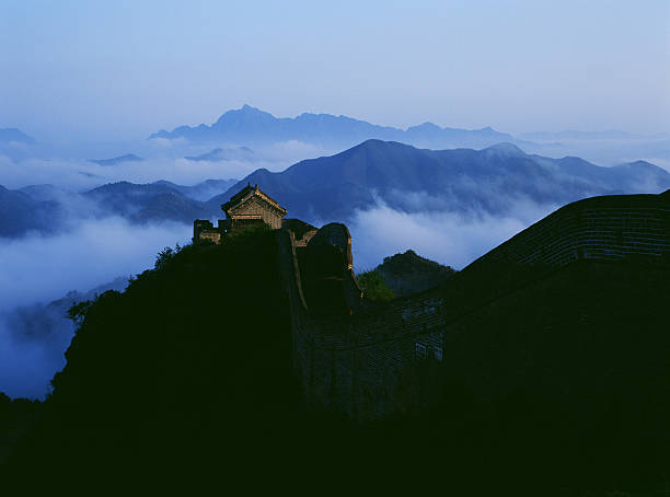 great wall of china stock photo