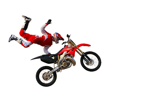freestyle - motocross engine motorcycle extreme sports foto e immagini stock