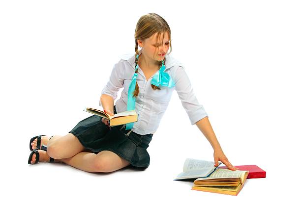 istock student girl reading books 96748724
