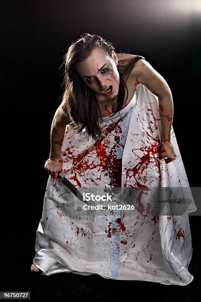 Aggressive Frau Stockfoto und mehr Bilder von Aggression - Aggression, Angst, Attentat