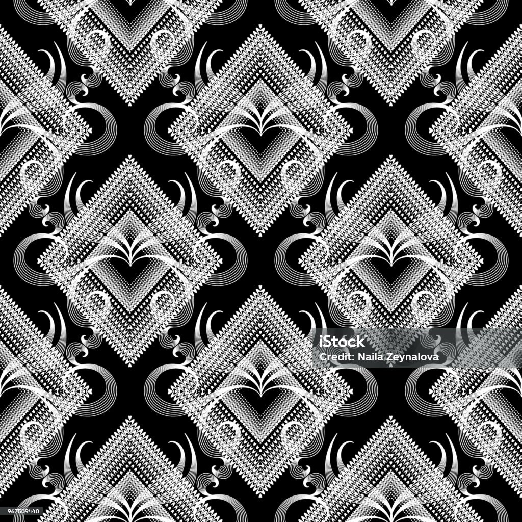 Dott Vector Floral Seamless Pattern Vector Abstract Background Grunge Dott Stock ...