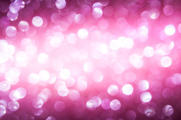 istock Pink blur abstract background. bokeh Christmas blurred beautiful shiny Christmas lights. 967525600