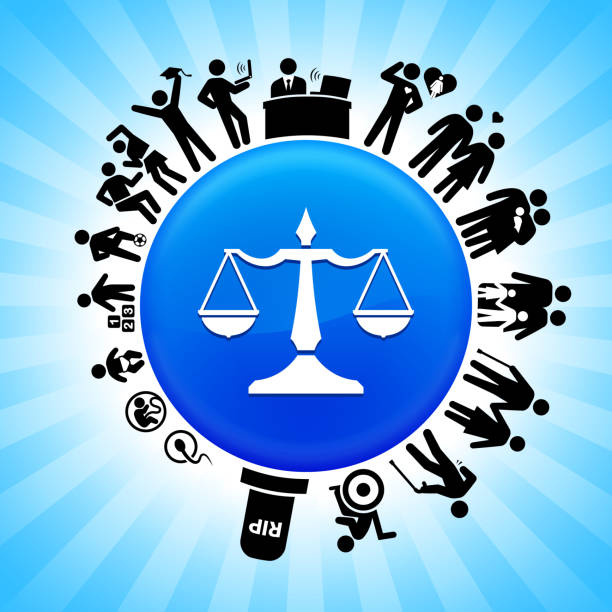 istock Justice Balance  Lifecycle Stages of Life Background 967526646