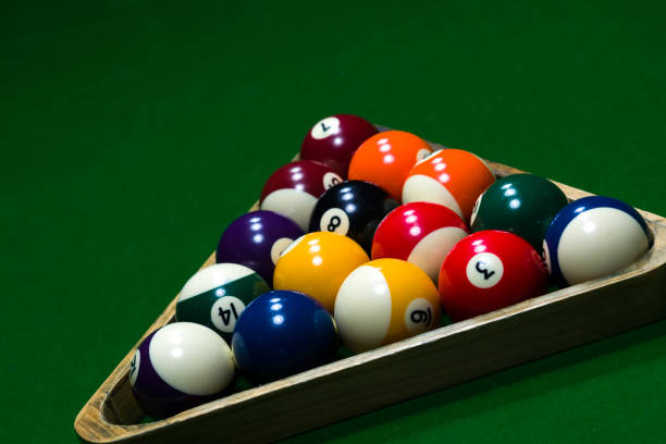 istock Billiard sport concept. Closeup 967533662