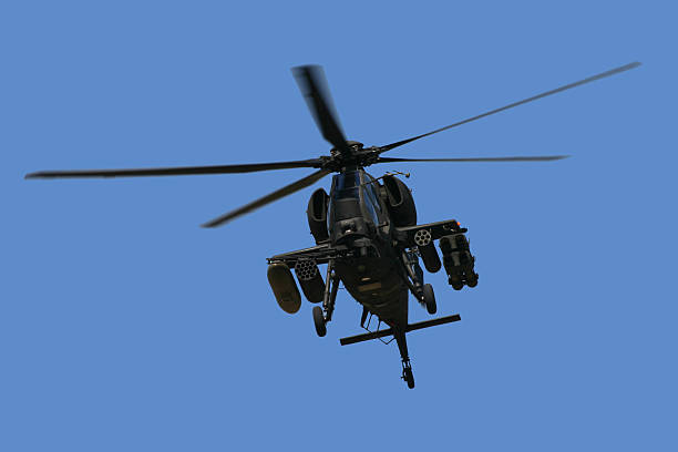 A-129 Attack Helicopter  berk stock pictures, royalty-free photos & images