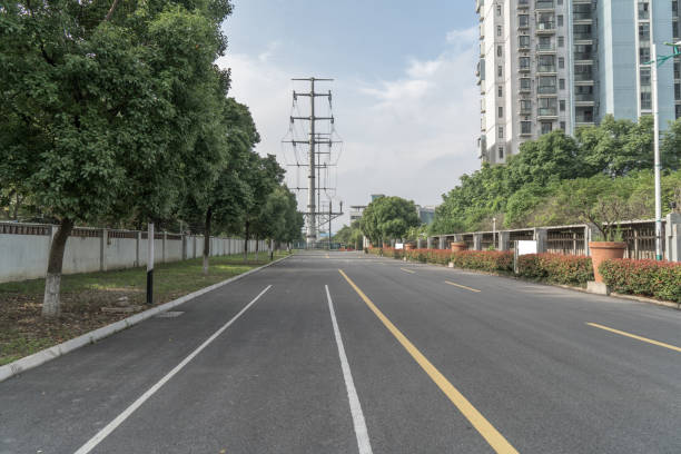istock Urban roads and power industrial facilities 967535834