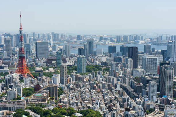 istock Roof Top, Japan Tokyo 967543972