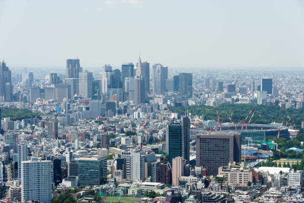 istock Roof Top, Japan Tokyo 967544196