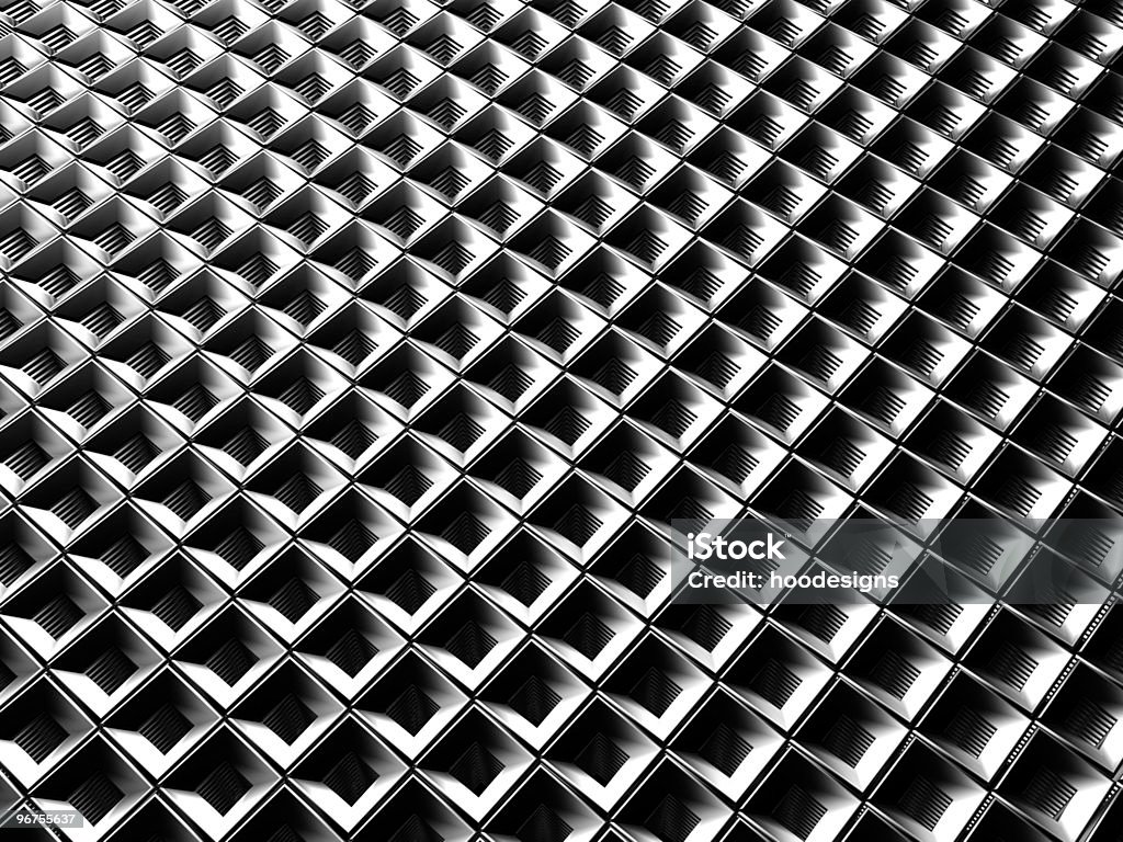Aluminium square-Muster - Lizenzfrei Abstrakt Stock-Foto