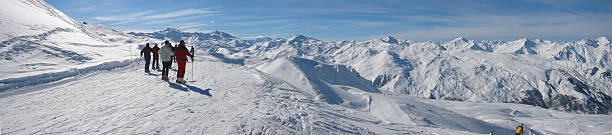 panorama  la plagne photos stock pictures, royalty-free photos & images