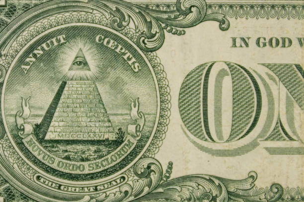 istock Macro shot of one dollar banknote 967578068