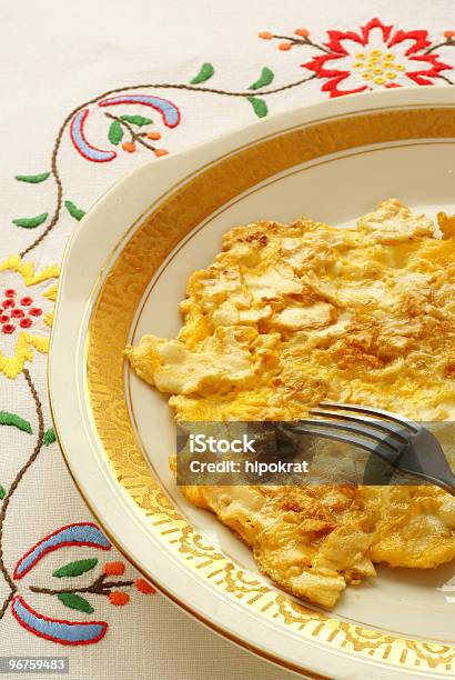 Smażony Maca Omelette Styl - zdjęcia stockowe i więcej obrazów Bez ludzi - Bez ludzi, Chleb pita, Domowy