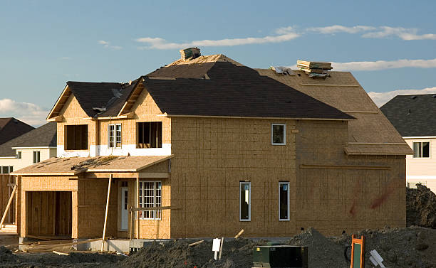 New Home Construction stock photo