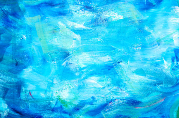 Textured abstract acrylic painting. Abstract art background. Color texture. Modern art.