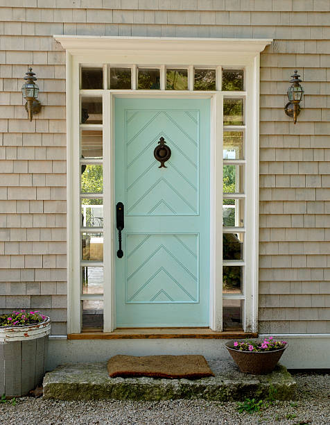 Front Door stock photo