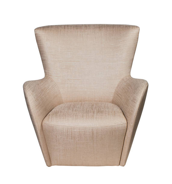 istock Modern comfortable armchair isolated on white background. Clipping path. 967664042
