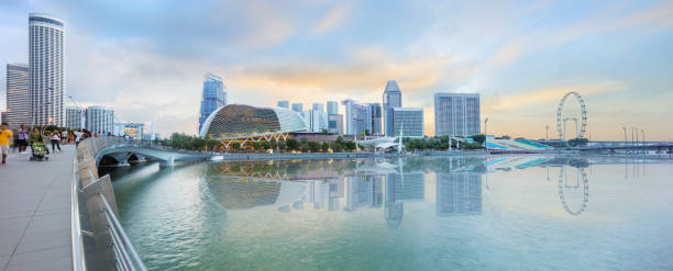istock central Singapore skyline at dusk 967665794